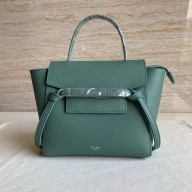 Celine  Nano Belt bag in grained calfskin green 06 2024