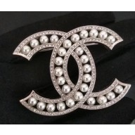 Chanel Brooch A64978 Silver 2018