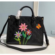 LV x YK OnTheGo PM TOTE BAG M21732 black 2023