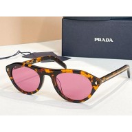 PRADA sunglasses with the iconic metal plaque SPRB15 PINK 2025
