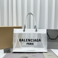 balenciaga Duty Free Large Tote Bag in white 2023