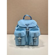 Prada Small Nylon Backpack Bag 1BZ677 blue 2021