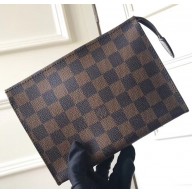 Louis Vuitton Toiletry Pouch 19 Bag M47544 Damier Ebene Canvas
