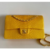 Chanel Python Medium Classic flap bag 1112 17 2024