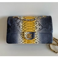 Chanel Python Medium Classic flap bag 1112 18 2024