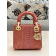 Lady Dior Python leather Mini Bag 08 2023