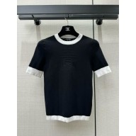 Chanel black knitted top 01 2024