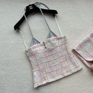 Chanel Cotton Tweed & Iridescent Jersey Stretch Multicolor P76398 2024 