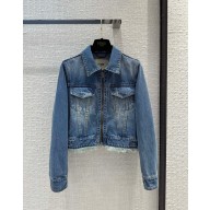 fendi Blue denim jacket 2023