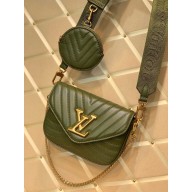 LOUIS VUITTON New Wave Multi-Pochette BAG M22706 Kaki Green 2024