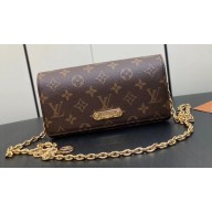 Louis Vuitton Monogram Canvas Wallet On Chain Lily Bag M82509 2023