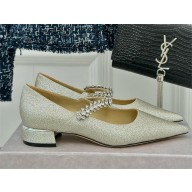 Jimmy Choo BING PUMP FLAT silver 2024
