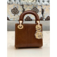 Lady Dior Python leather Mini Bag 18 2023