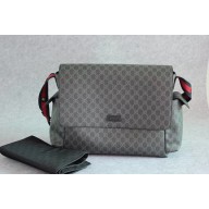 gucci GG plus diaper bag black 211131