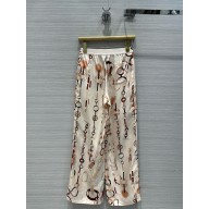 hermes printed silk pants 01 2024