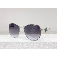 Prada Sunglasses with triangle logo SPR57Y gray 2025