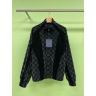 LOUIS VUITTON Flocked Damier Technical Tracksuit Top 2025