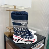 dior DiorAlps blue oblique Snow Ankle Boot 2023
