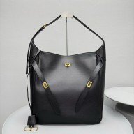 BALENCIAGA Women's Bel Air LARGE Hobo Bag in Black 2025