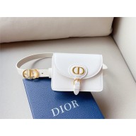 Dior 20mm Bobby Belt with Removable Pouch white 2023