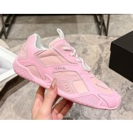 Versace women/men Galaxia Sneakers Calf leather pink 2025