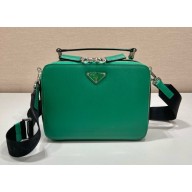 Prada Brique Saffiano Leather Cross-Body Bag 2VH069 Green 2024