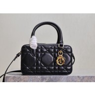 Dior My Dior mini doctor bag Black Graphic Cannage Calfskin 2024