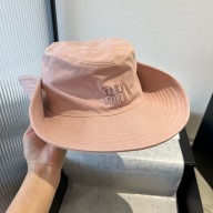 MIU MIU denim hat pink 5HC221 2025
