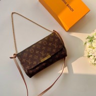 louis vuitton MONOGRAM CANVAS favorite PM bag M40717
