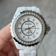 Chanel J12 Watch WHITE 38MM WITH DIAMONDS 2023