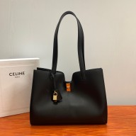 CELINE CABAS 16 bag in SMOOTH CALFSKIN black 2023