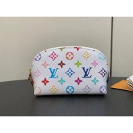 LV x TM Cosmetic Pouch PM M13744 white 2025