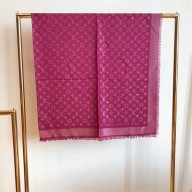 louis vuitton monogram lurex shawl 05