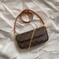 louis vuitton Monogram canvas Wallet on Chain Ivy bag M81911 2023
