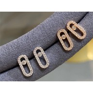 MESSIKA MOVE UNO PAVÉ-SET DIAMOND EARRINGS