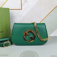 Gucci Blondie shoulder bag 699268 green 2022