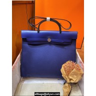Hermes Herbag Zip 39 Bag in Original Quality  royal blue