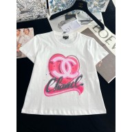 chanel coco printed t-shirt white 2024 