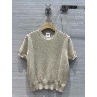 HERMES Short Sleeve Cashmere sweater 04 2024 