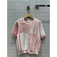 HERMES Short Sleeve Cashmere sweater 06 2024 