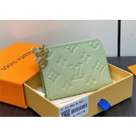 LV x TM Noa compact wallet M13801 green 2025