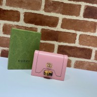Gucci Diana card case wallet 658244 pink 2021