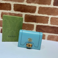 Gucci Diana card case wallet 658244 blue 2021