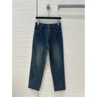 MIU MIU FIVE POCKET DENIM JEANS 2024
