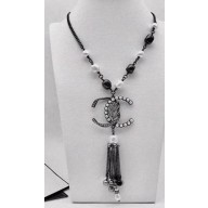 Chanel Necklace Black 33 2018
