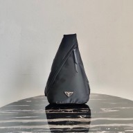 Prada Re-Nylon and leather backpack BLACK 2021