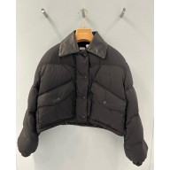 Miu Miu black cropped down jacket 2024
