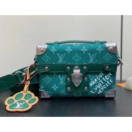 louis vuitton Soul Trunk bag Monogram Heritage coated canvas green M12686 1102-2024