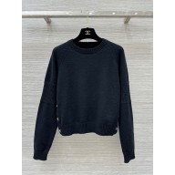 chanel Cashmere BLACK pullover P77871 2024 