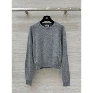 chanel Cashmere Light Gray pullover P77871 2024 